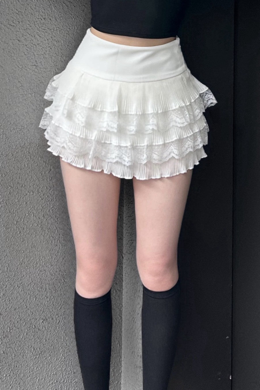 ガーリーフリルプリーツスカート KR12722