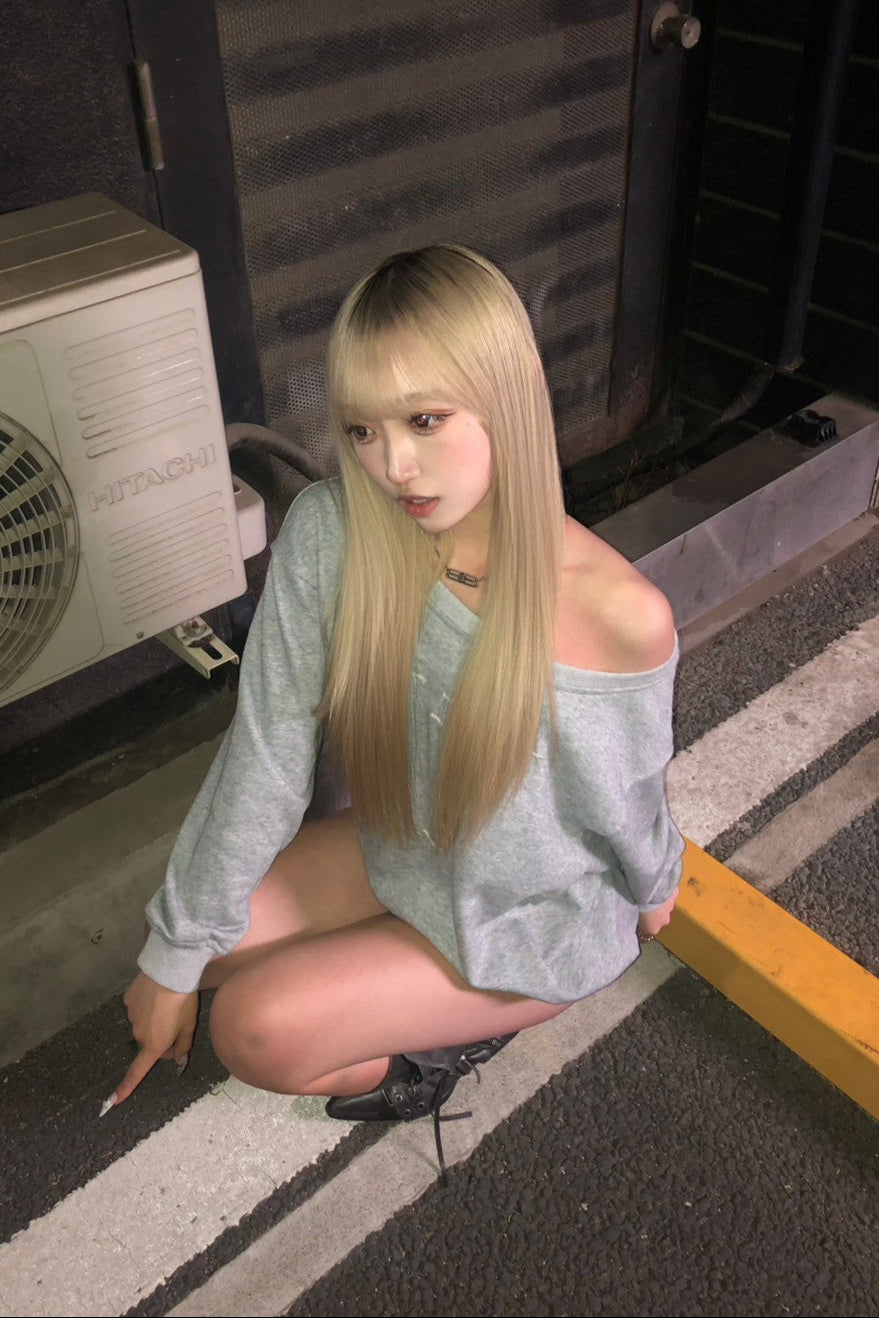 off-shoulder sporty set up KR10124