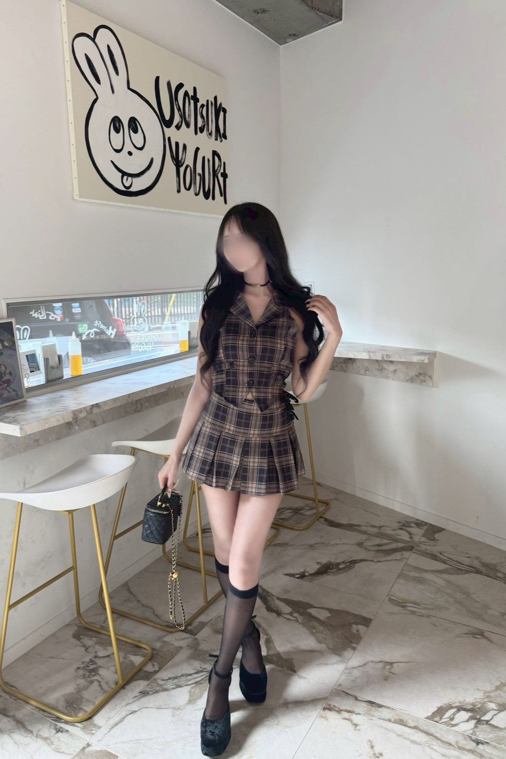 クラシックベストチェックセットアップ KR12382