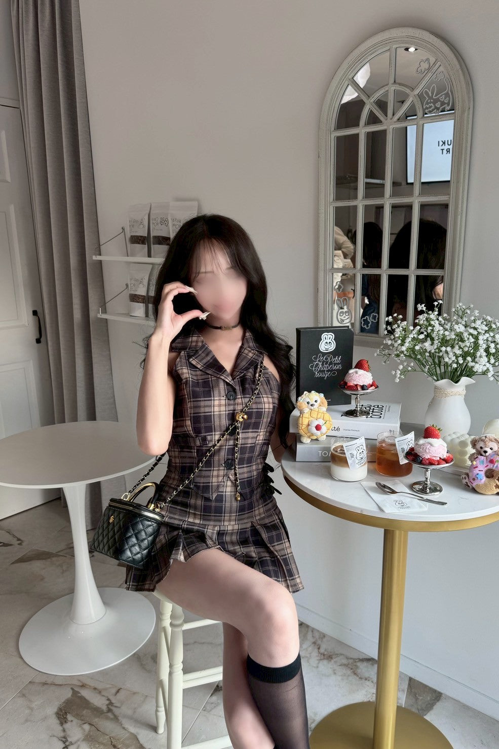クラシックベストチェックセットアップ KR12382