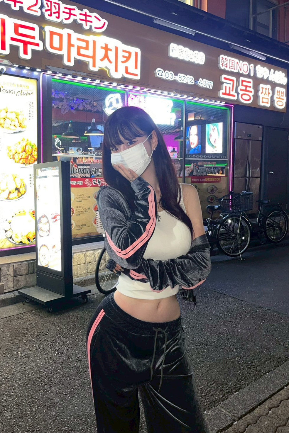 ラインベロアジャージセットアップ KR12911