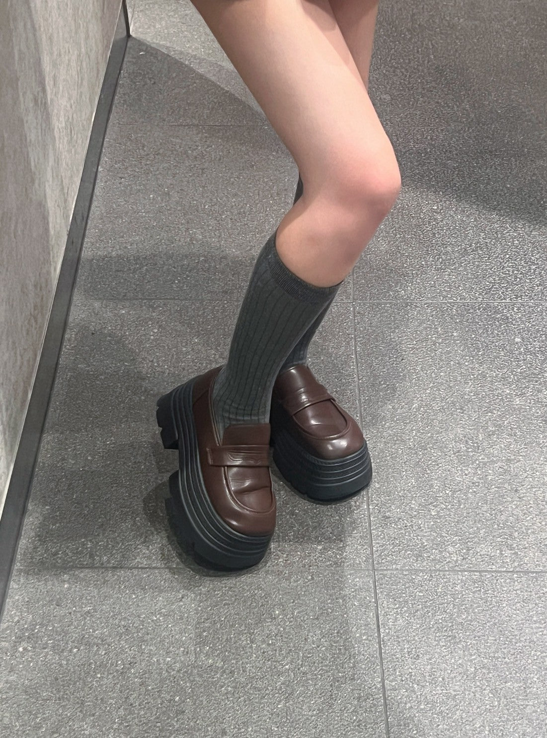 ハイソールローファー KR13237