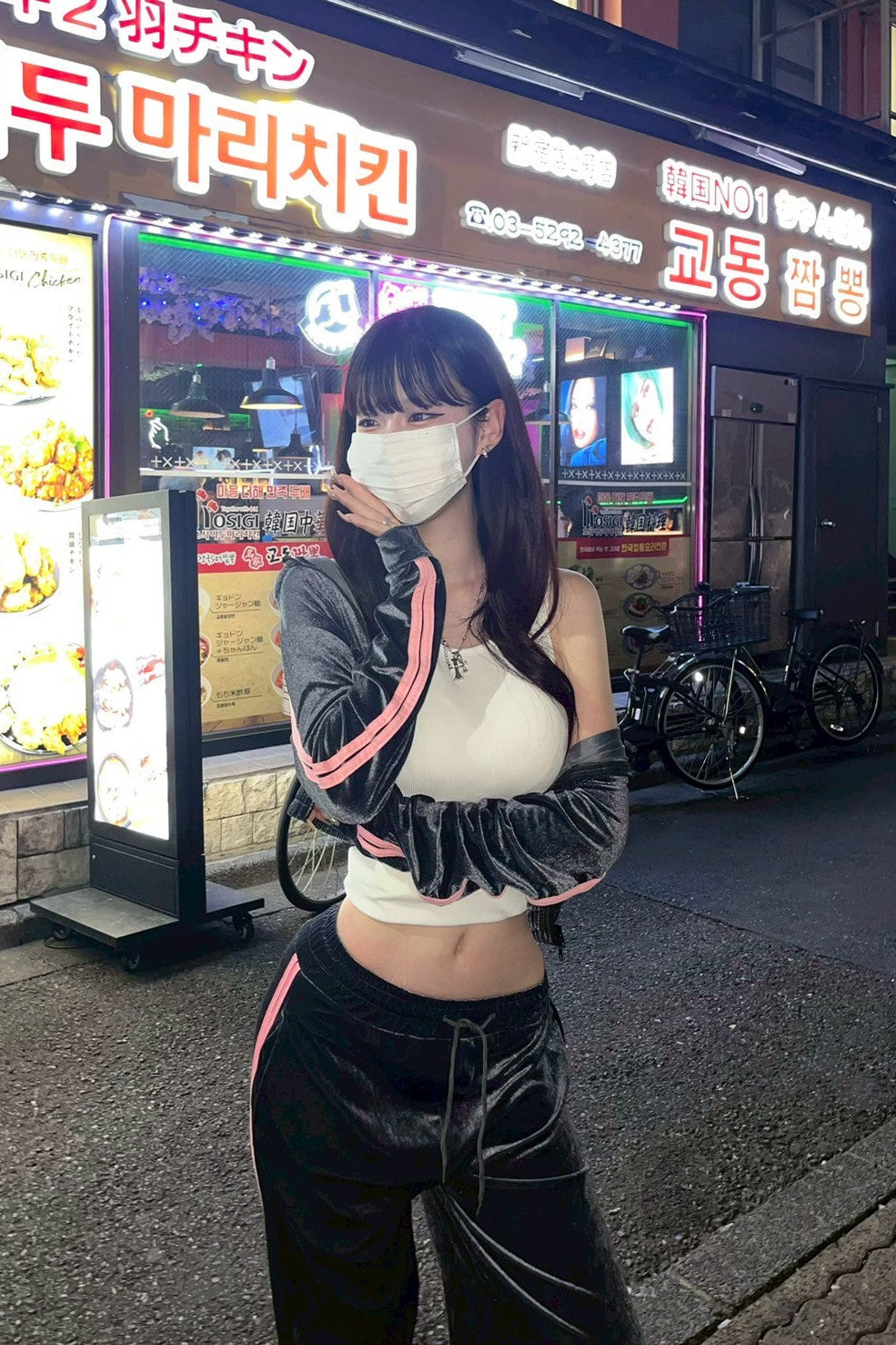 ラインベロアジャージセットアップ KR12911