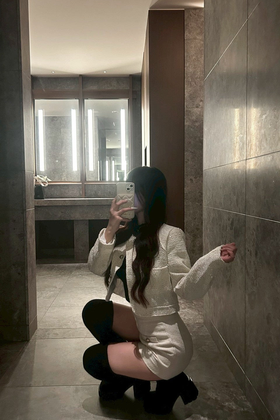 ラメツイードジャケット KR13273