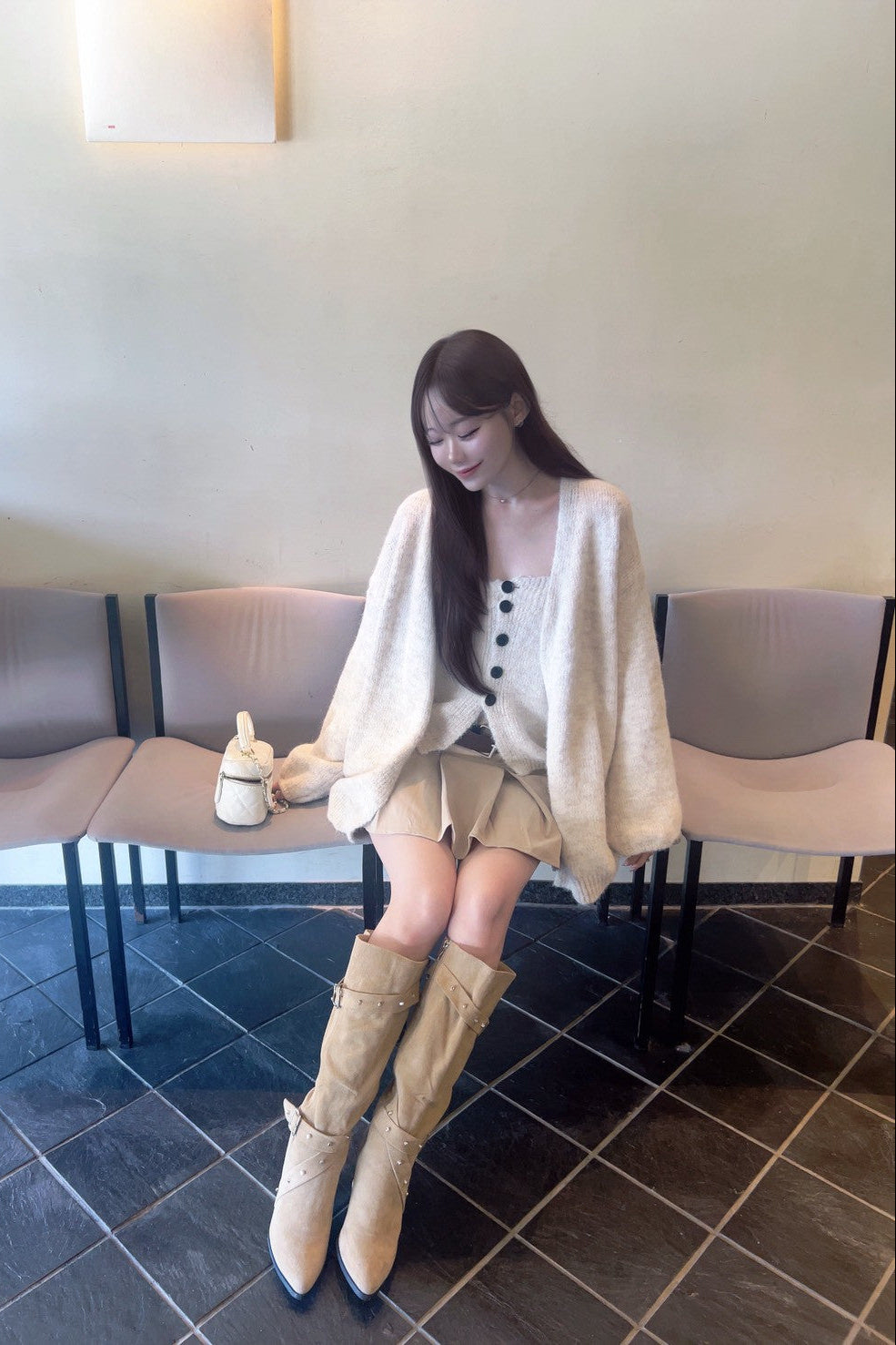 キャミセットカーディガン KR13369