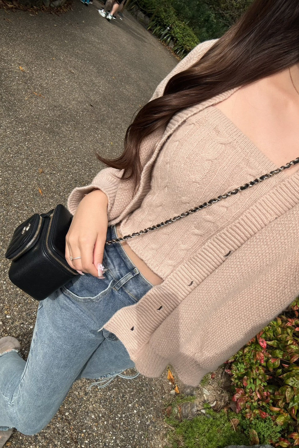 ケーブルベアトップカーディガン KR13396