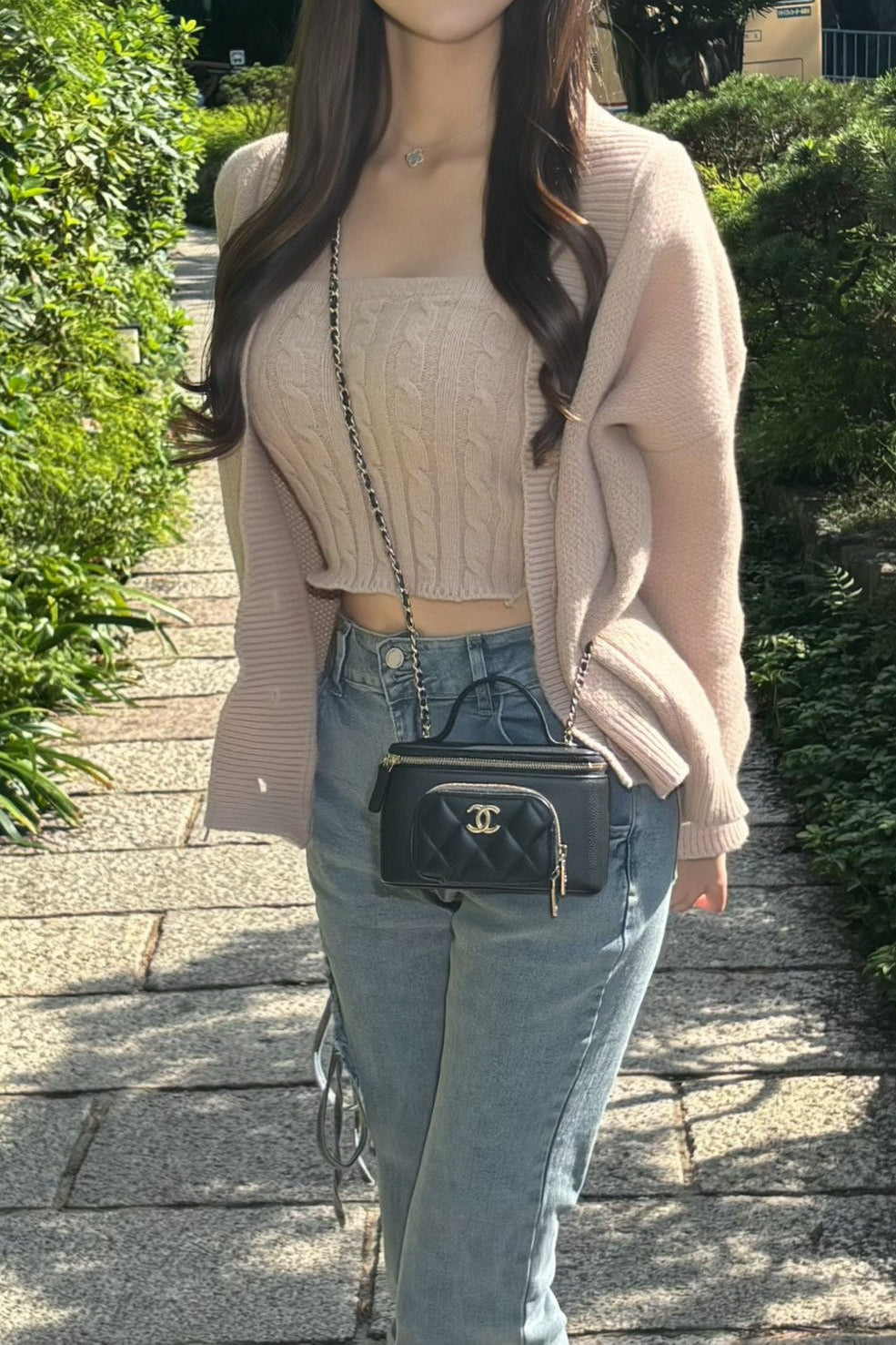 ケーブルベアトップカーディガン KR13396