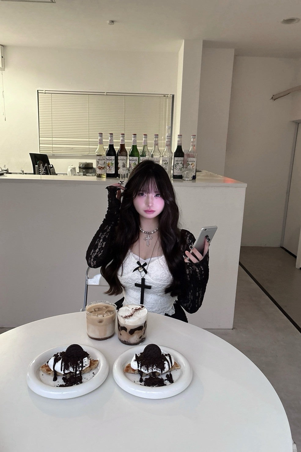 リボンレースキャミソール KR12895