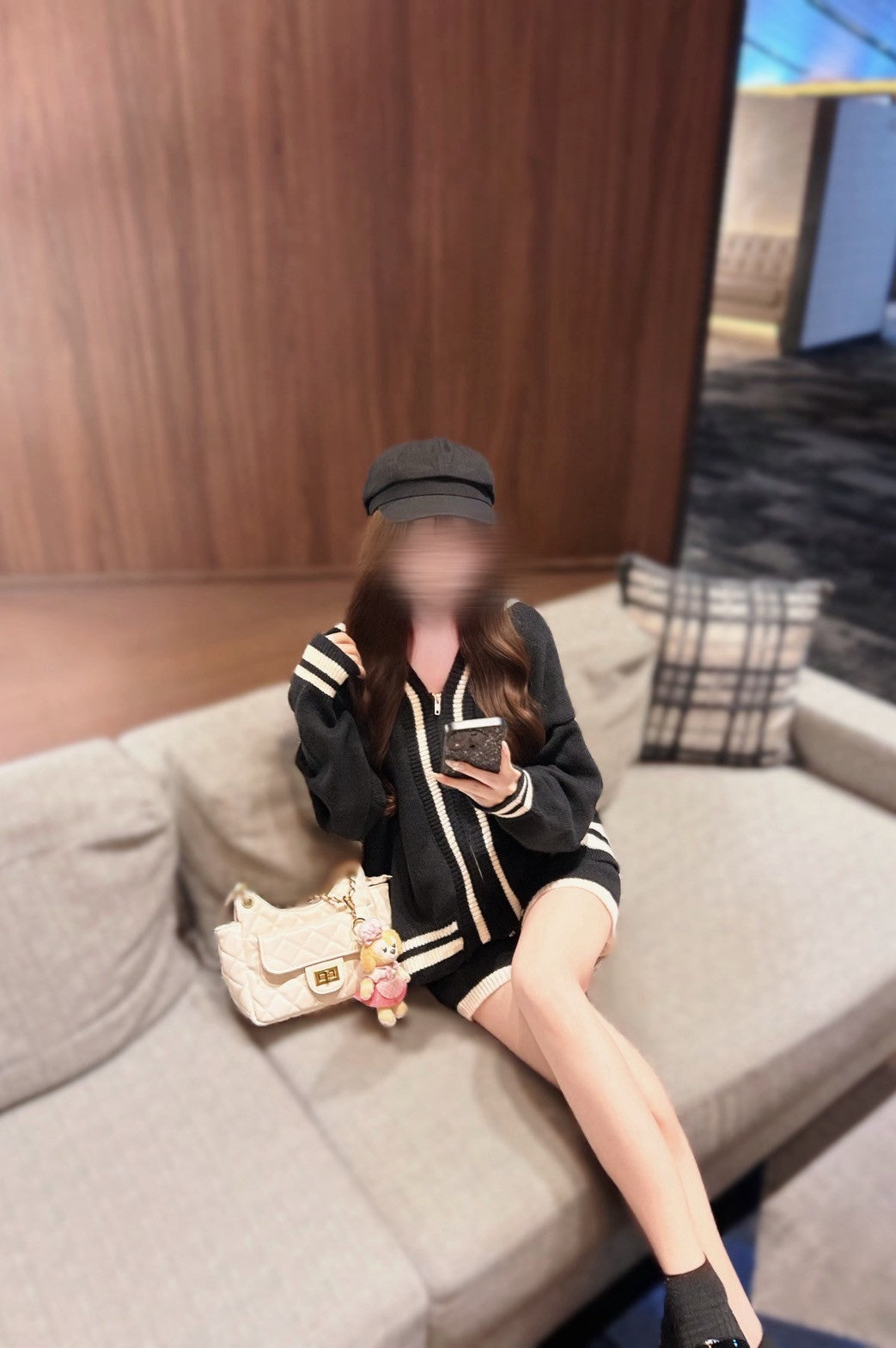 ニットセットアップ KR12759