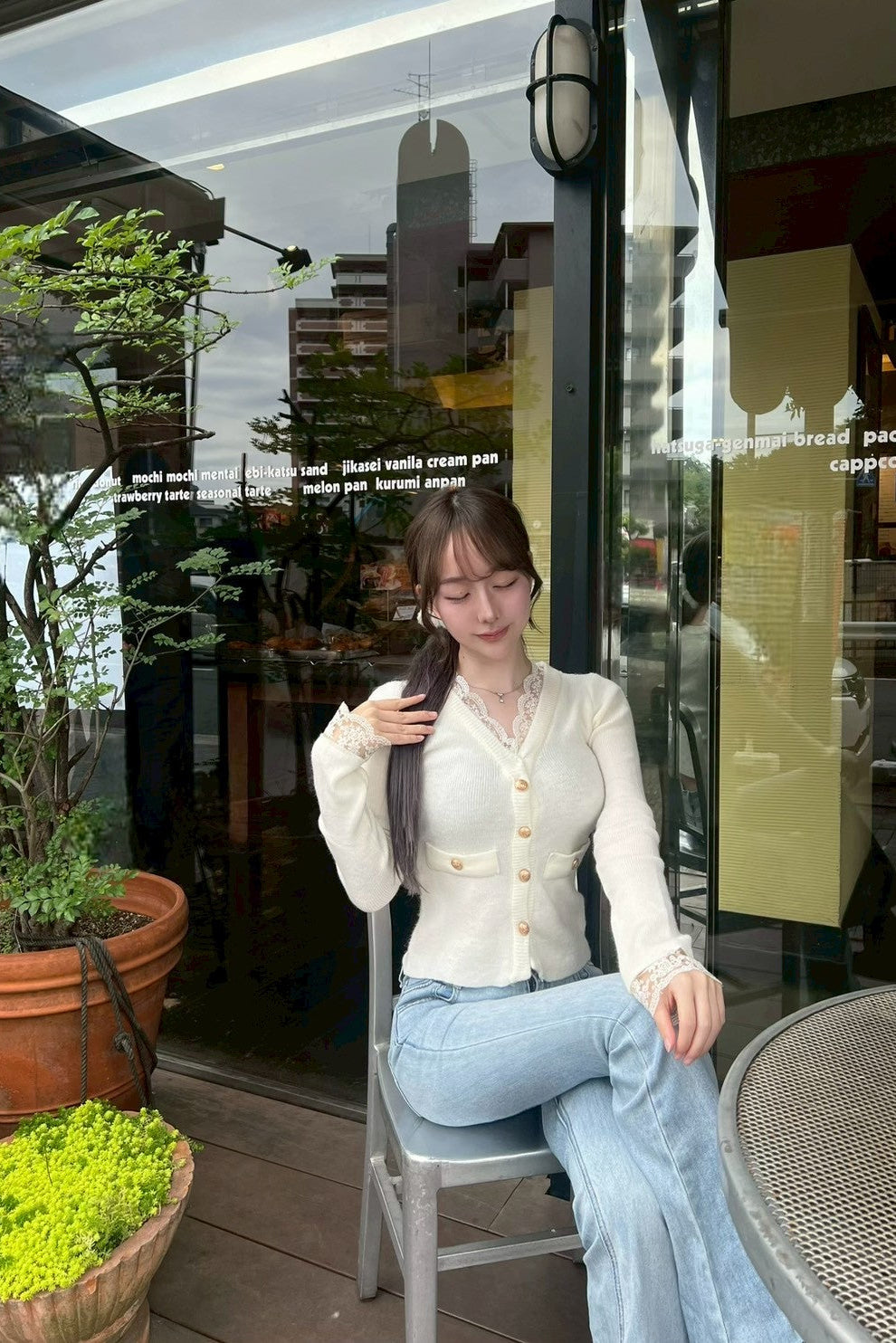 エレガンスニットカーディガン KR13477