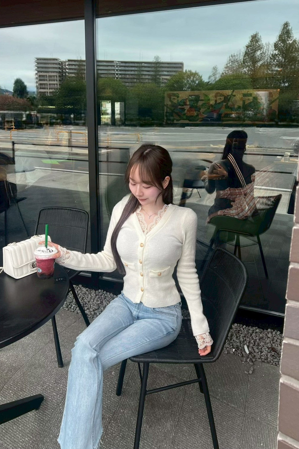 エレガンスニットカーディガン KR13477