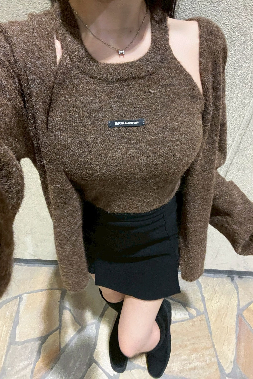 ニットキャミセットカーディガン KR13479