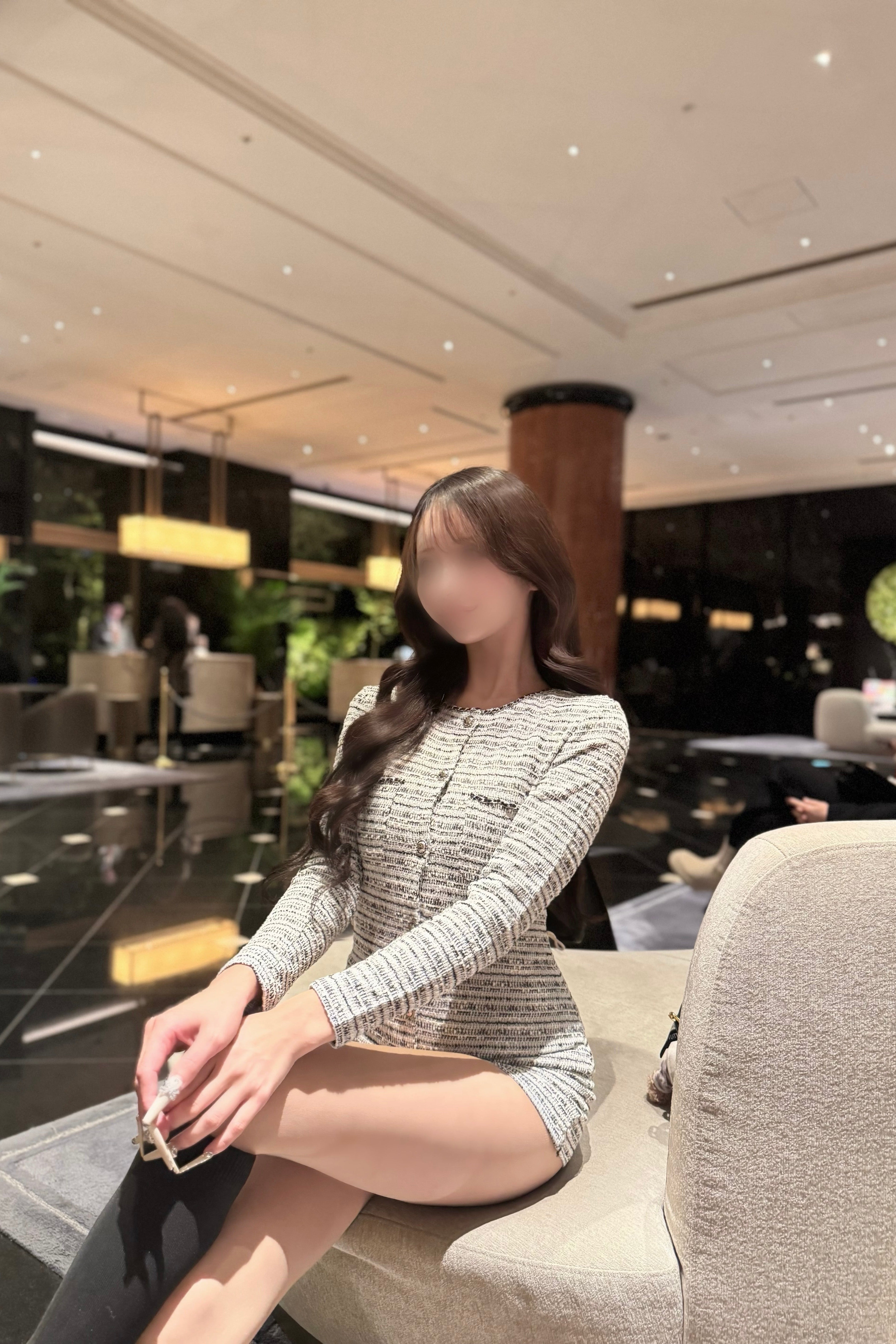 ツイードボタンショートオールインワン KR13118