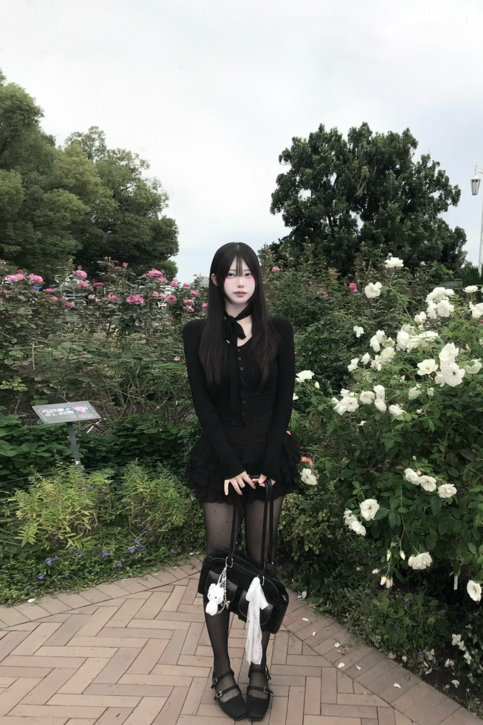 ホワイトタイトショートトップス KR11619