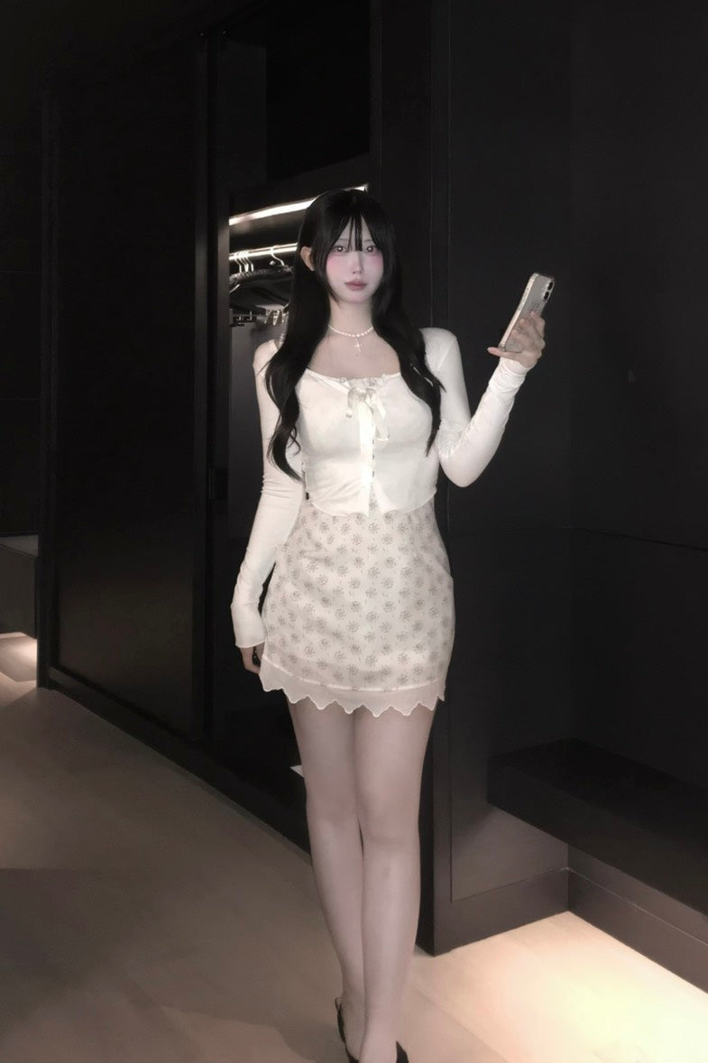 シンプルデザインカーディガン KR10264