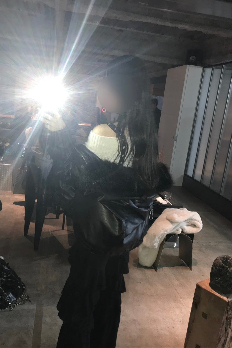 オーバーファーレザージャケット KR30099