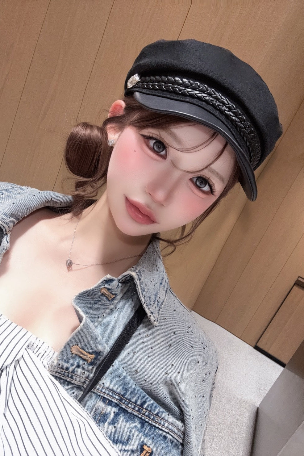 チェーンデザインキャスケット KR14556