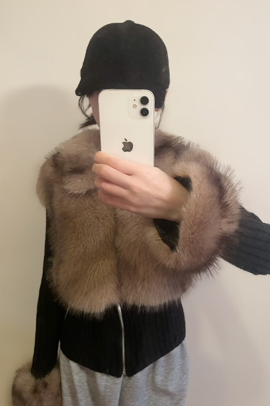 ラグジュアリーファーニット KR30029