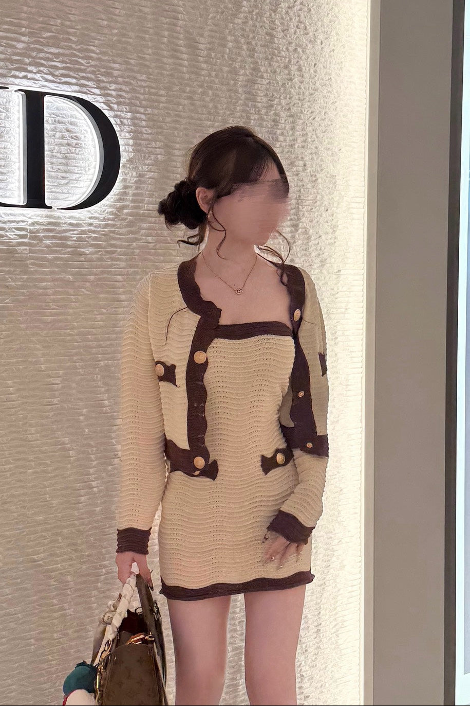 バイカラーミニセットアップ KR30164