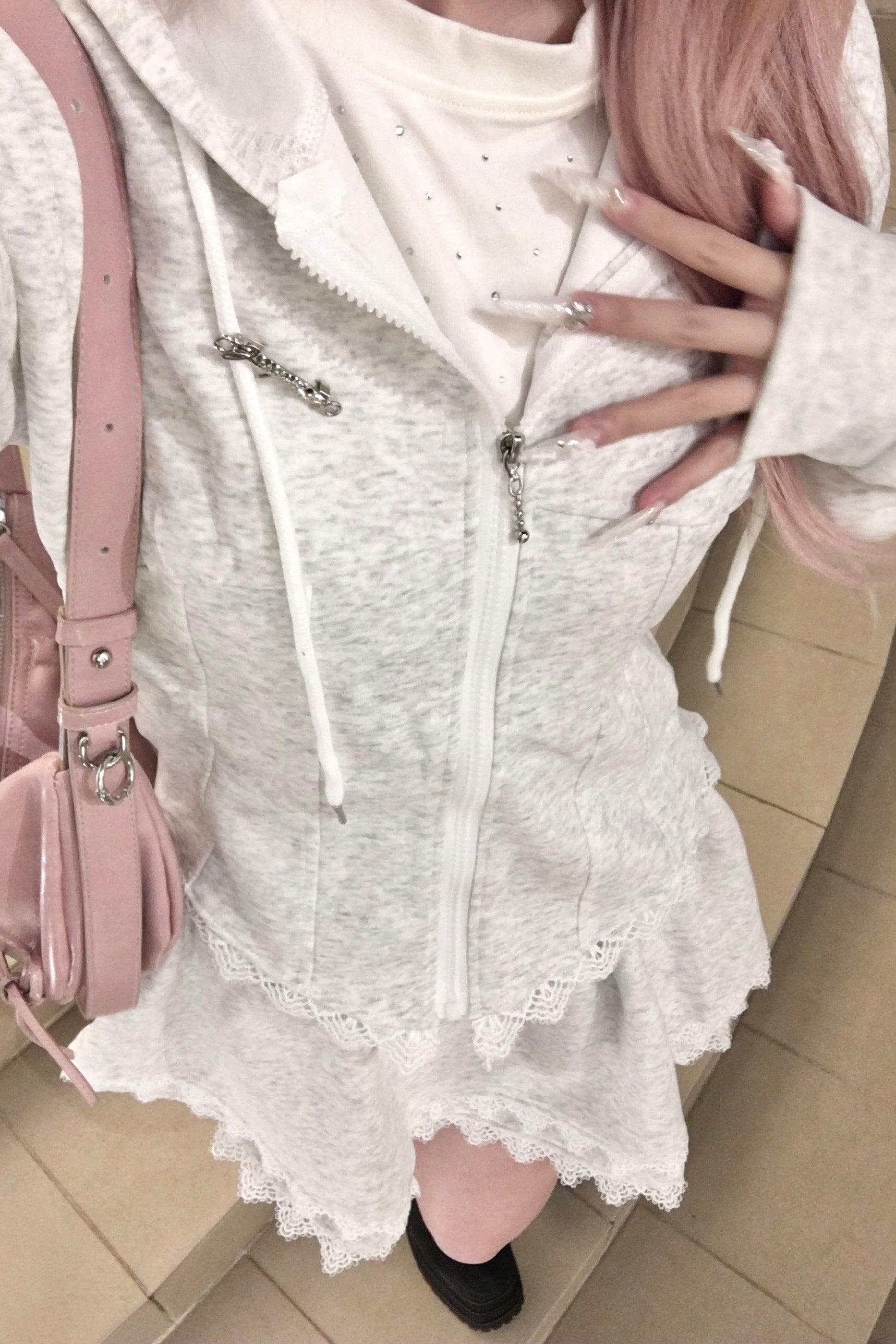 フリルスウェットセットアップ KR13428